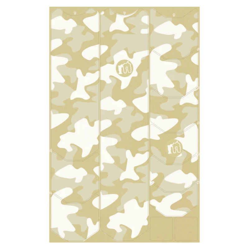 Frame Skinz Camouflage biela